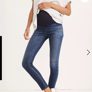 Madewell Womens Size 25 Maternity Skinny Jeans